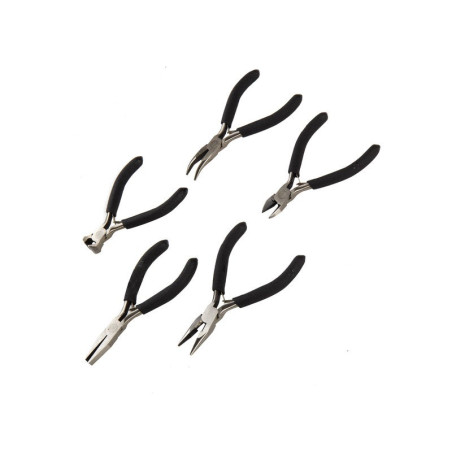  Lot de 5 pinces universelle multifonction à dénuder à bec et coupante Sans marque - Sanifer Tamatave