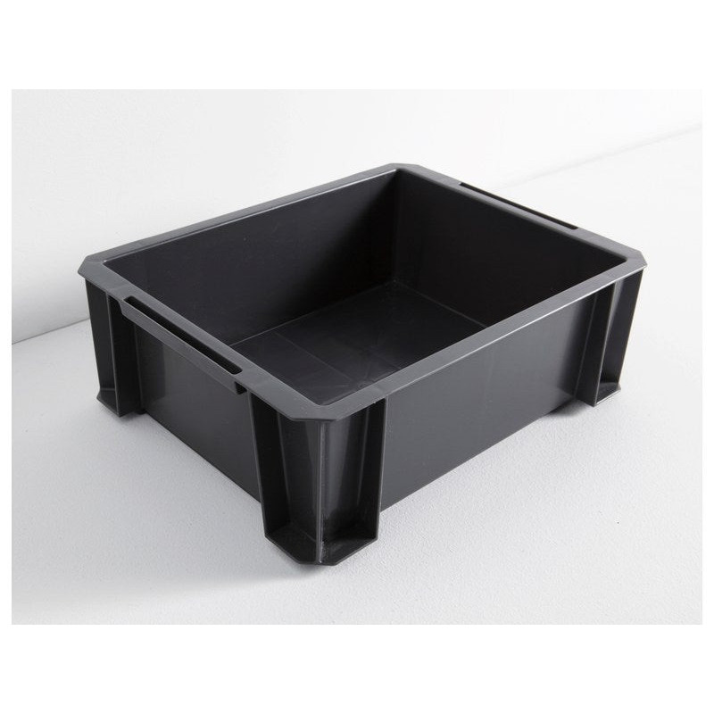 Bac de manutention iris en en plastique gris l 55 x p 35 x h 24 5 cm 36 l  - Sanifer Tamatave