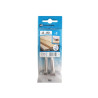  Lot de 2 tirefond inox tãªte 6 pans diamètre 8 mm x l.80 mm Standers STANDERS - Sanifer Tamatave