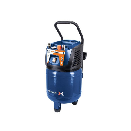  Compresseur vertical d'atelier 24 l dx24v 230 v Dexter  - Sanifer Tamatave