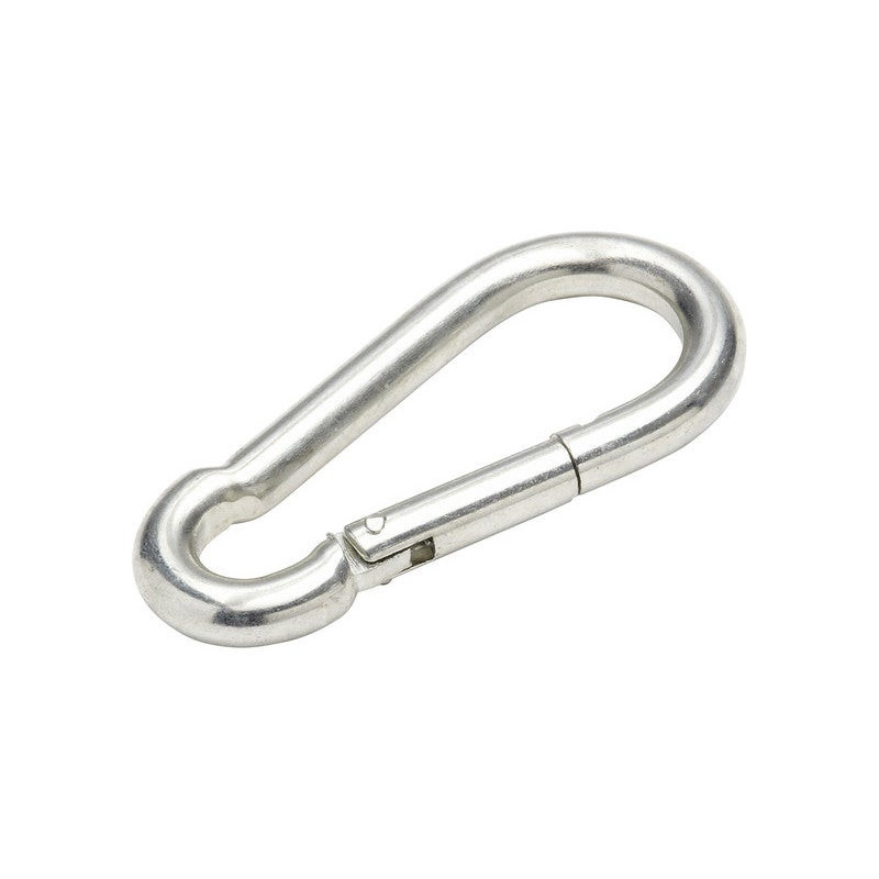 Mousqueton acier zingué l.100 x l.10 x ep.10 mm Standers  - Sanifer Tamatave