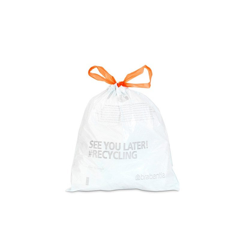  Sacs-poubelle de salle de bains 5 l blanc brabantia BRABANTIA - Sanifer Tamatave