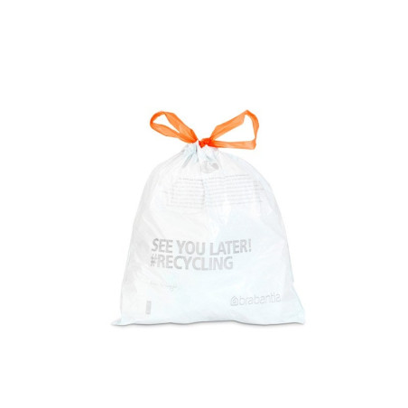  Sacs-poubelle de salle de bains 5 l blanc brabantia BRABANTIA - Sanifer Tamatave