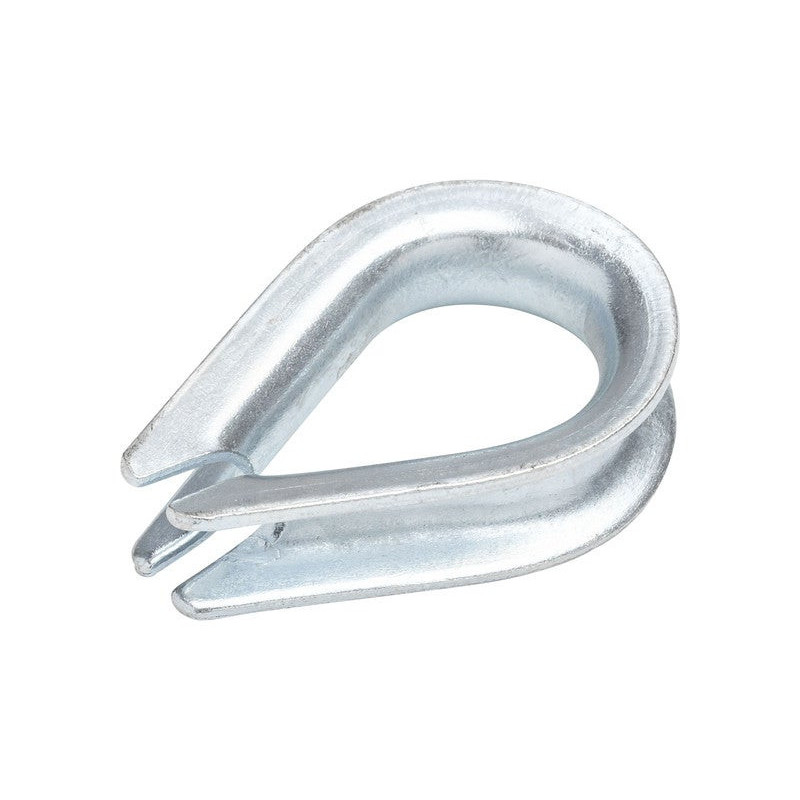  Cosse coeur acier zingué diamètre 7 x l.125 x l.18 mm Standers STANDERS - Sanifer Tamatave