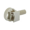  Lot de 10 fixes pour tube et chevilles diamètre 25 l 85 mm Sans marque - Sanifer Tamatave