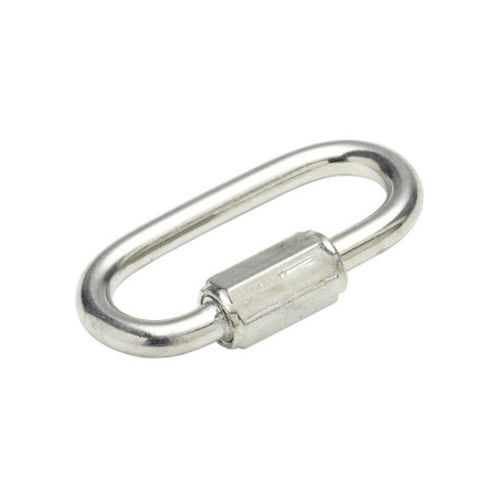  Maillon rapide acier zingué l.49 x l.23 x ep.5 mm Standers STANDERS - Sanifer Tamatave