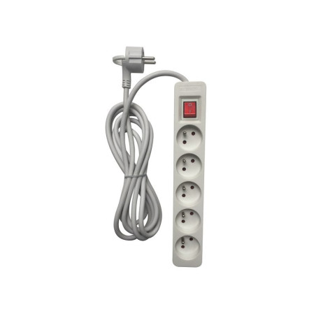  Multiprise filaire 5 prises blanc 3m LEXMAN - Sanifer Tamatave