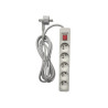  Multiprise filaire 5 prises blanc 3m LEXMAN - Sanifer Tamatave