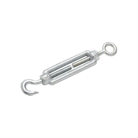 Tendeur crochet - oeil acier zingué diamètre 5 x l.18 x l.10 mm Standers STANDERS - Sanifer Tamatave