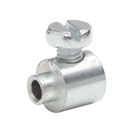 Lot de 4 serre-cã¢bles acier zingué diamètre 3.5 x l.12.4 x l.10 mm Standers  - Sanifer Tamatave