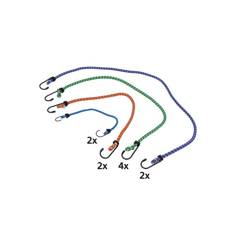  Lot de 10 sandows de différentes longueurs  Standers STANDERS - Sanifer Tamatave