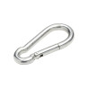  Mousqueton acier zingué l.80 x l.8 x ep.8 mm Standers  - Sanifer Tamatave